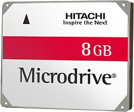 Hitacho 8 GByte Microdrive [Foto: Hitachi Global Storage Technologies]