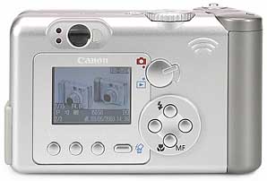 Canon PowerShot A70 - Rückansicht [Foto: MediaNord]