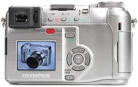 Olympus C-750 Ultra Zoom - Rückansicht [Foto: MediaNord]