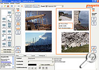 Fotobuch-Software Pixopolis - Arbeitsoberfläche [Screenshot: MediaNord]