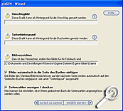 Fotobuch-Software Pixopolis - Wizard 2 [Screenshot: MediaNord]