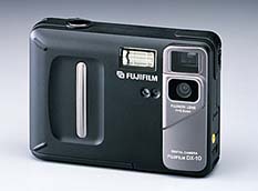 Fujifilm DX-10 Frontansicht