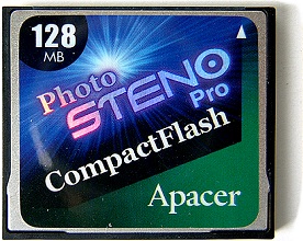 Apacer PhotoSteno Pro CF-Karte [Foto: Apacer]
