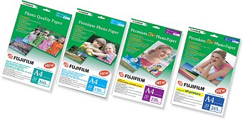 Fujifilm Fotopapier Lineup [Foto: Fujifilm]