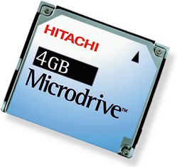 Hitachi Microdrive 4 GByte [Foto: Hitachi]