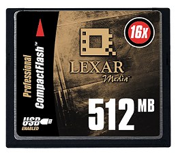 Lexar Media Professional-Series 512 MByte [Foto: Lexar Media]
