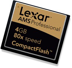 Lexar ActiveMemory CompactFlash-Karte [Foto: Lexar Media]