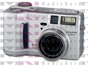 Minolta Dimage S404 mit Bildschutz [Foto: MediaNord]