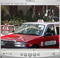 Videogrundlagen - Wiedergabe im QuickTime-Player [Screenshot: MediaNord]