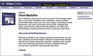 iView Website [Screenshot: MediaNord]