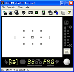 Pentax Remote Assistant [Screenshot: Pentax/MediaNord]