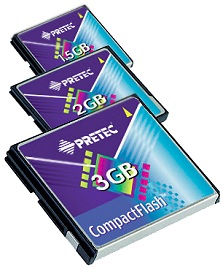 Pretec CompactFlash-Karten [Foto: Pretec]