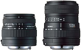 Sigma FourThirds-Objektive 18-50 mm und 55-200 mm [Foto: Sigma]