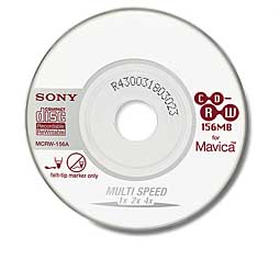 Sony CD-RW für Mavica-Modelle [Foto: Sony]