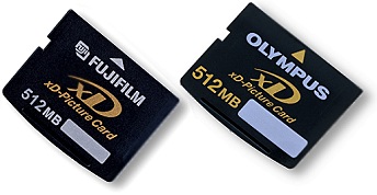 xD-Picture Card 512 Mbyte [Foto: Fujifilm, Olympus]