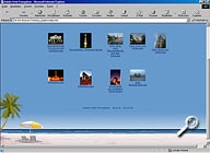 Adobe Photoshop Elements 2.0 - Webgalerie [Screenshot: MediaNord]
