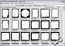 Extensis  PhotoFrame 2.5 - Portfolio Browser [Screenshot: MediaNord]