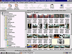 ThumbsPlus 2000 - Bildbatalog [Screenshot: MediaNord]