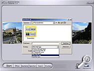 ArcSoft Panorama Maker 3.0 - speichern [Screenshot: MediaNord]