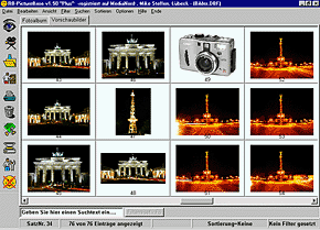 RB-Picture Base 1.50 - Vorschaubilder [Screenshot: MediaNord]