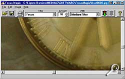 Focus Magic - Arbeitsoberfläche [Screenshot: Photoworld]